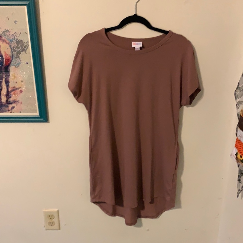 Lularoe Dusty Rose Tshirt Dress